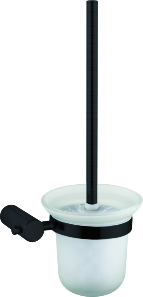 Ёршик туалетный настенный, черный HB 8410-7