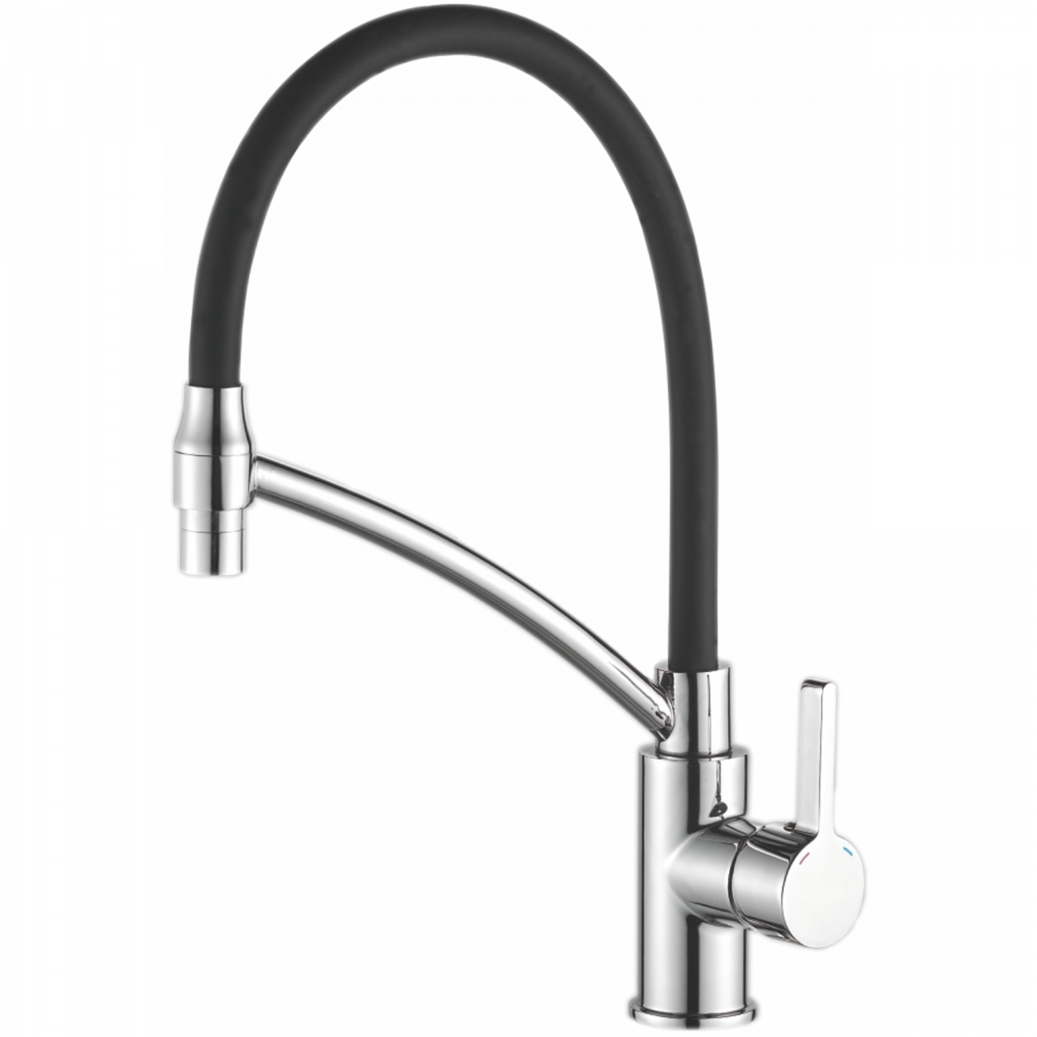 Смеситель для кухни Haiba HB 73643-7, черный