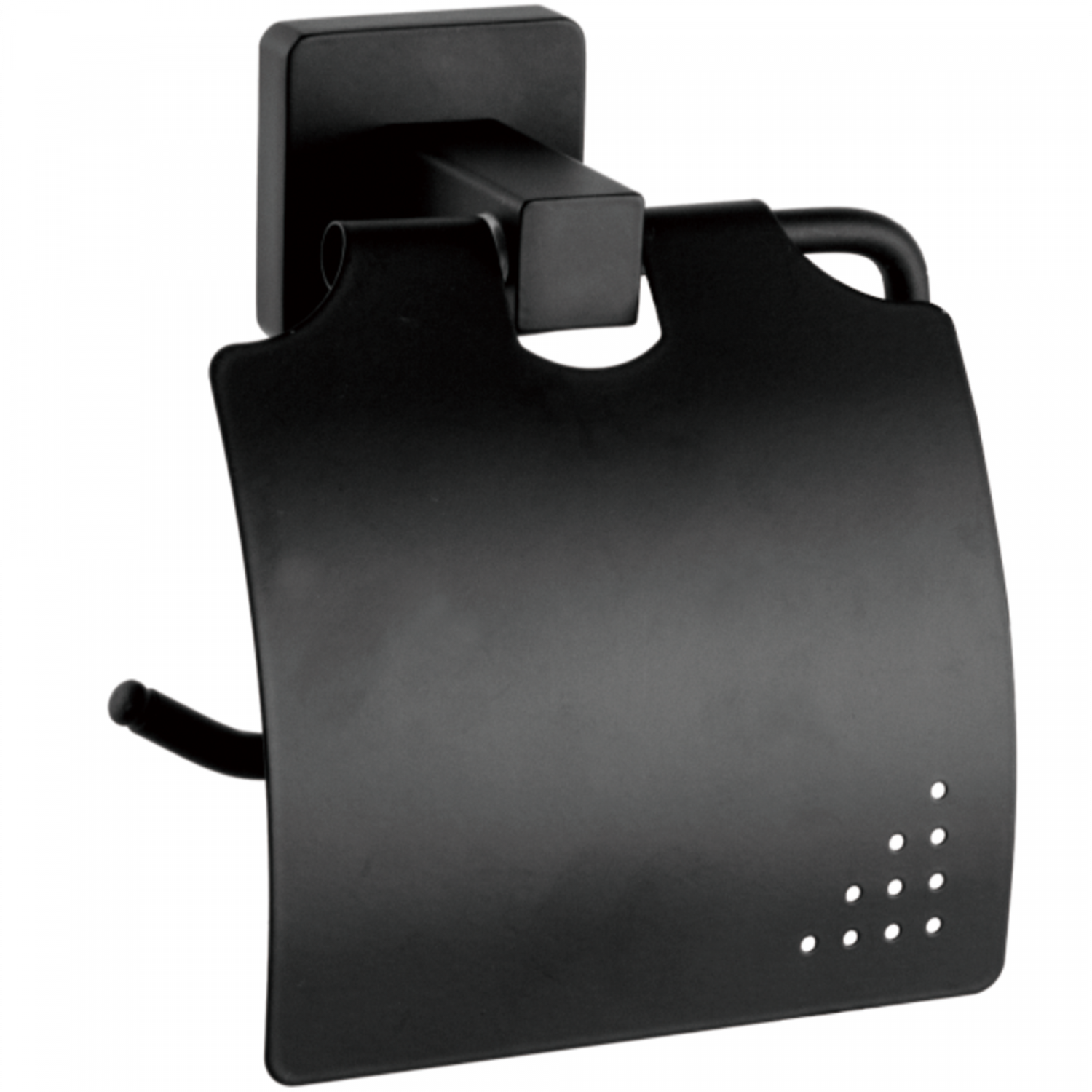 Держатель для туалетной бумаги, черный HB 8903