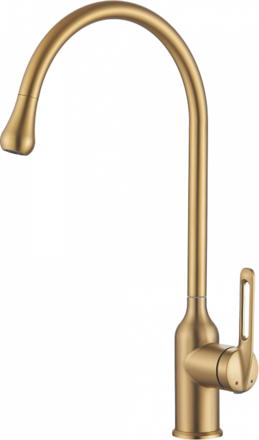 Смеситель для кухни, нержавеющая сталь, золото HB 41830-5