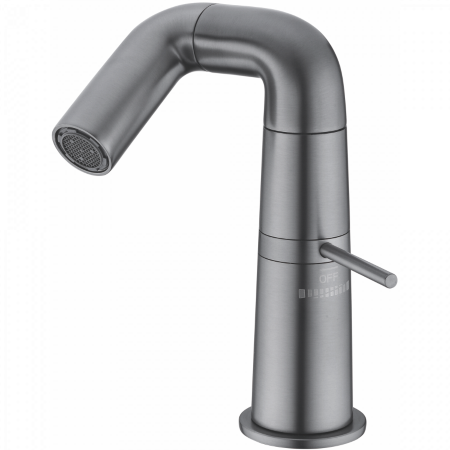 Смеситель для раковины, прогрессивный картридж, латунь, оружейная сталь HB 10813-3