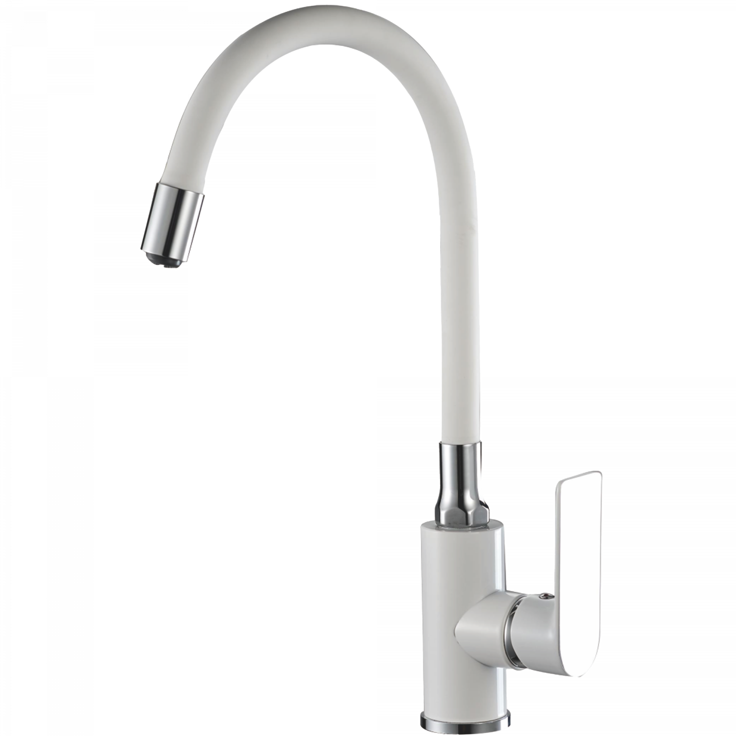 Смеситель для кухни Haiba HB 73505-8, белый