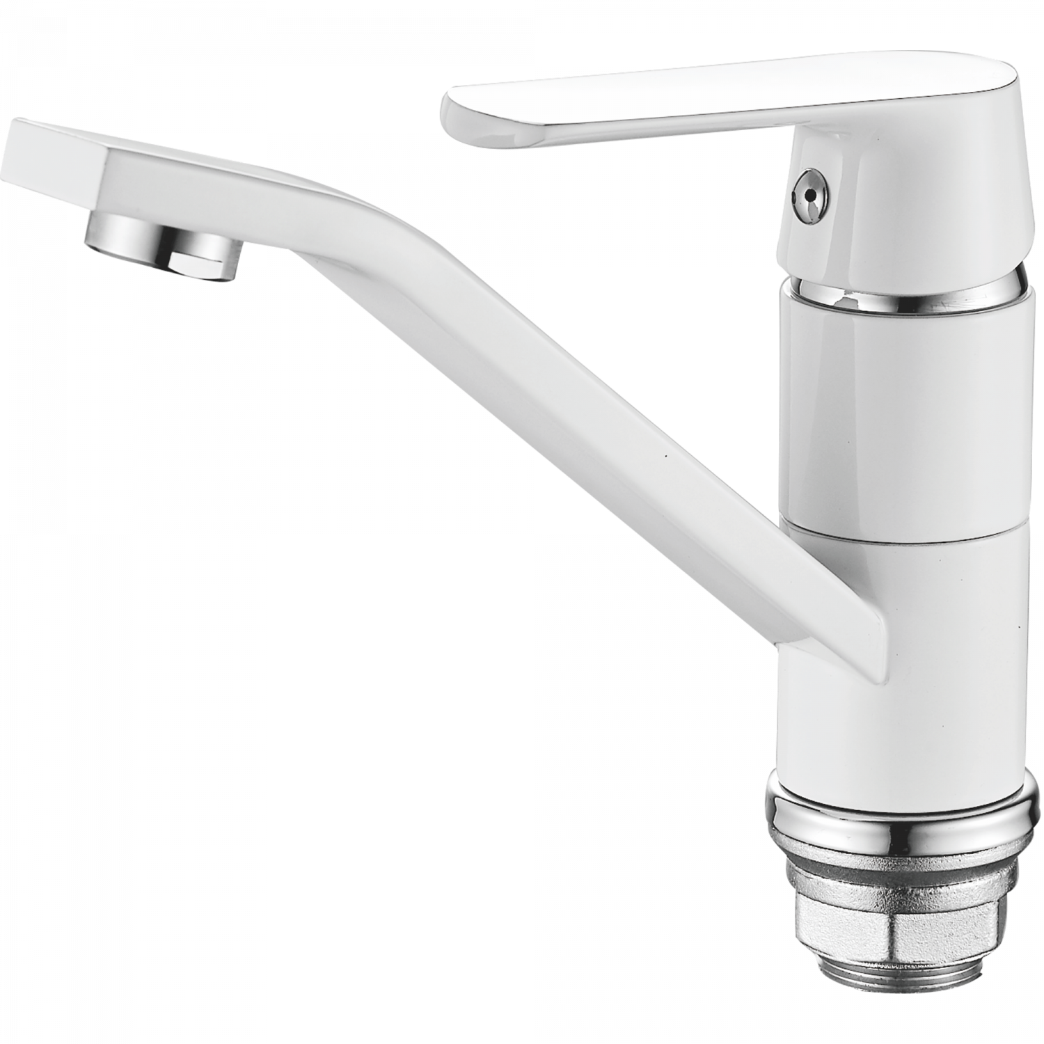 Смеситель для кухни Haiba HB 45804-2, белый