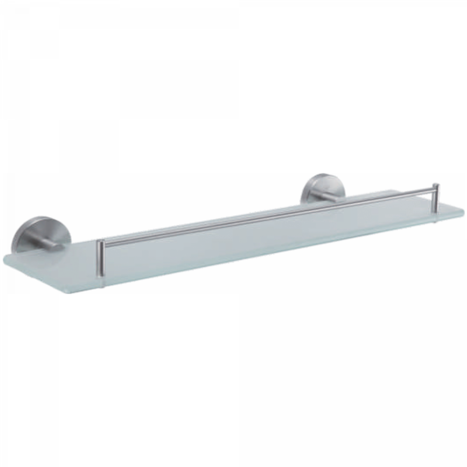 Полка стеклянная 1- ярус, нержавеющая сталь HB 8307