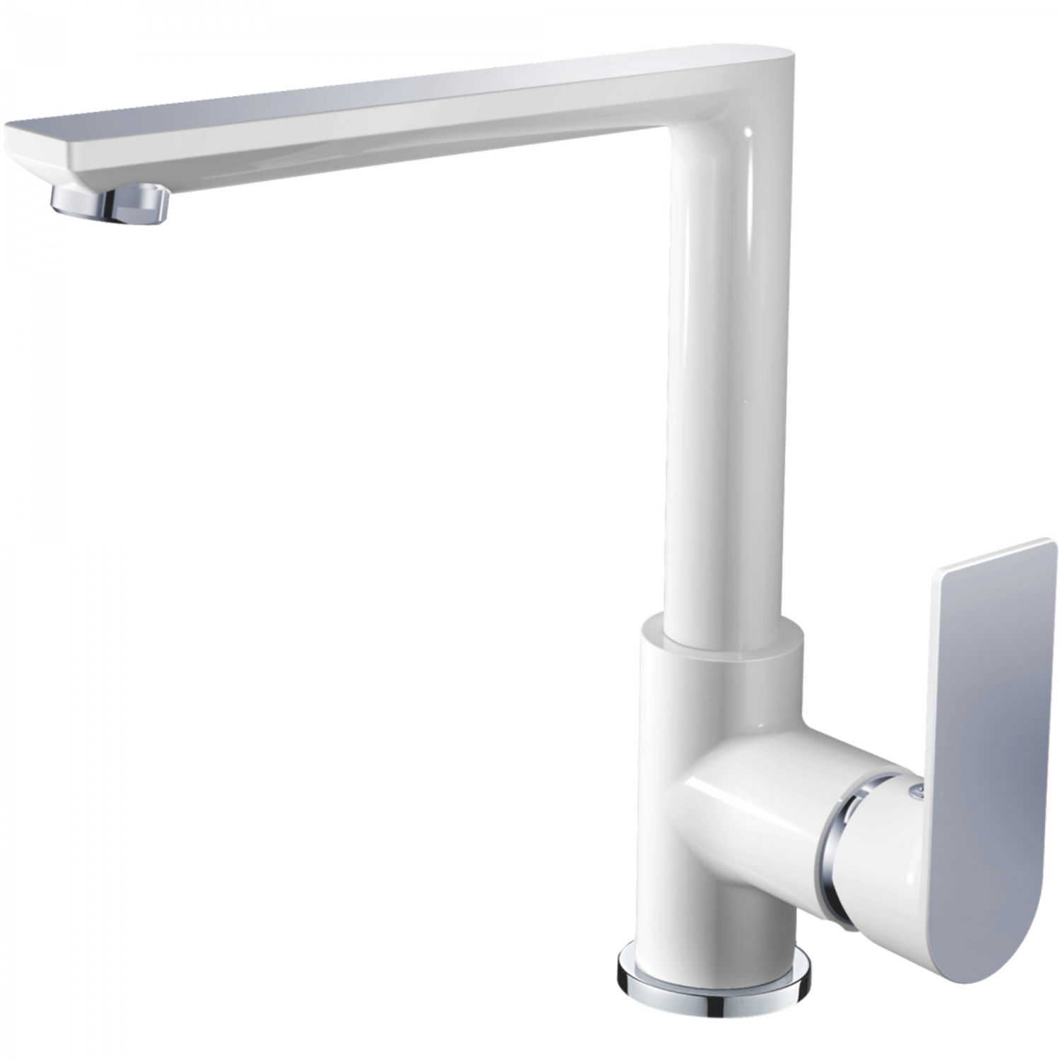 Смеситель для кухни Haiba HB 70505-8, белый