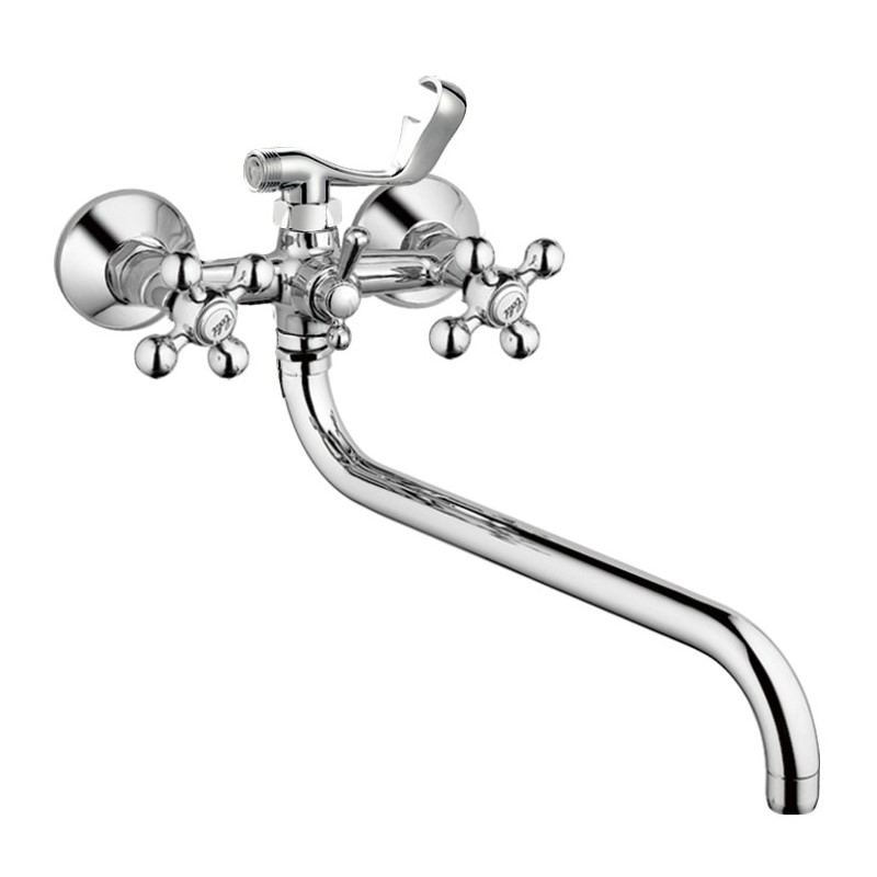 Смеситель для ванны Haiba HB 2719, хром