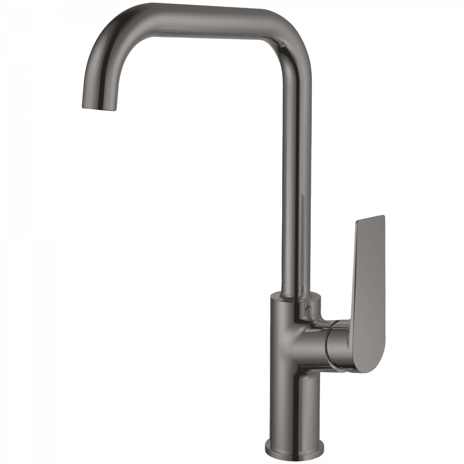 Смеситель для кухни Haiba HB 70533-3, пепельный