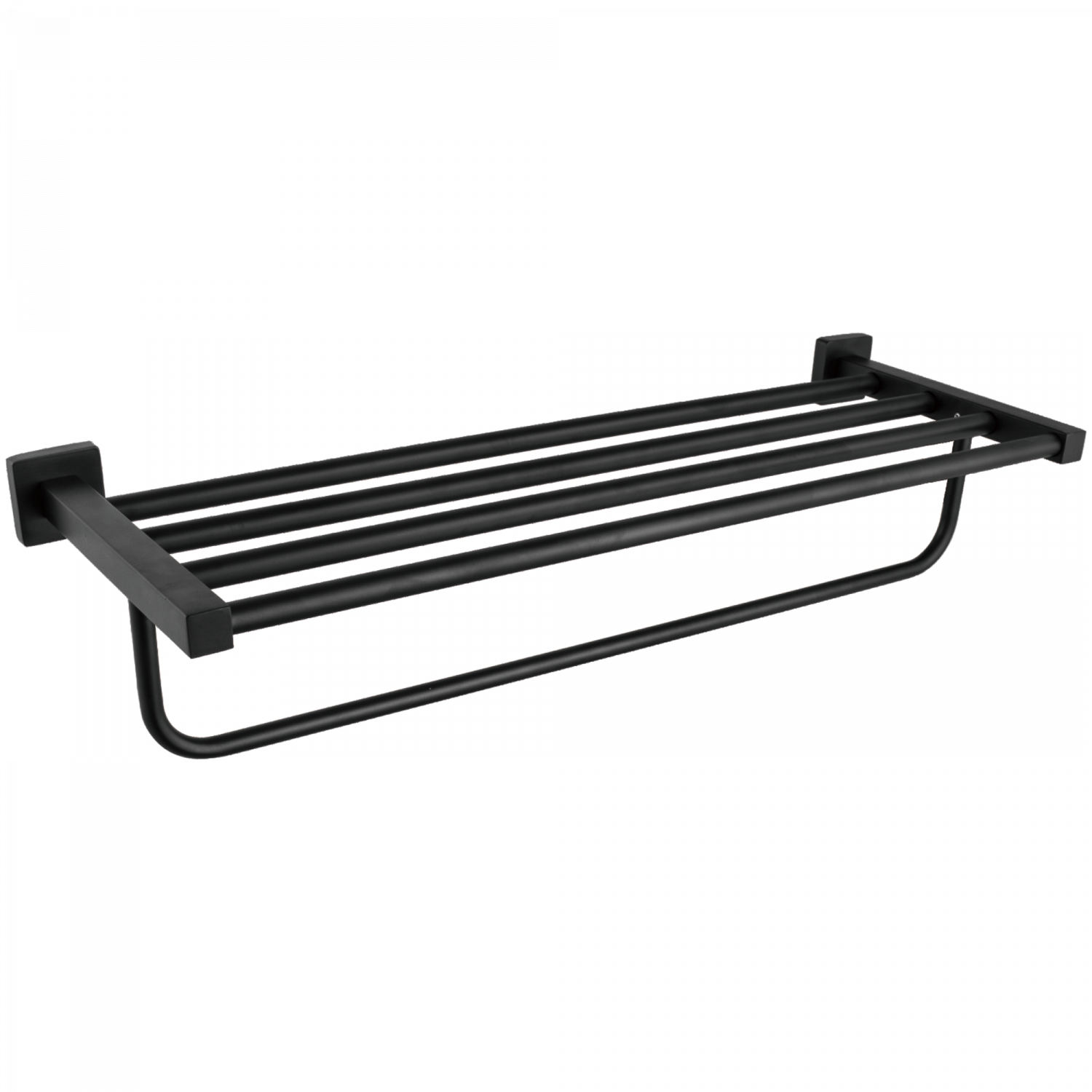 Полка для полотенец, черный HB 8924