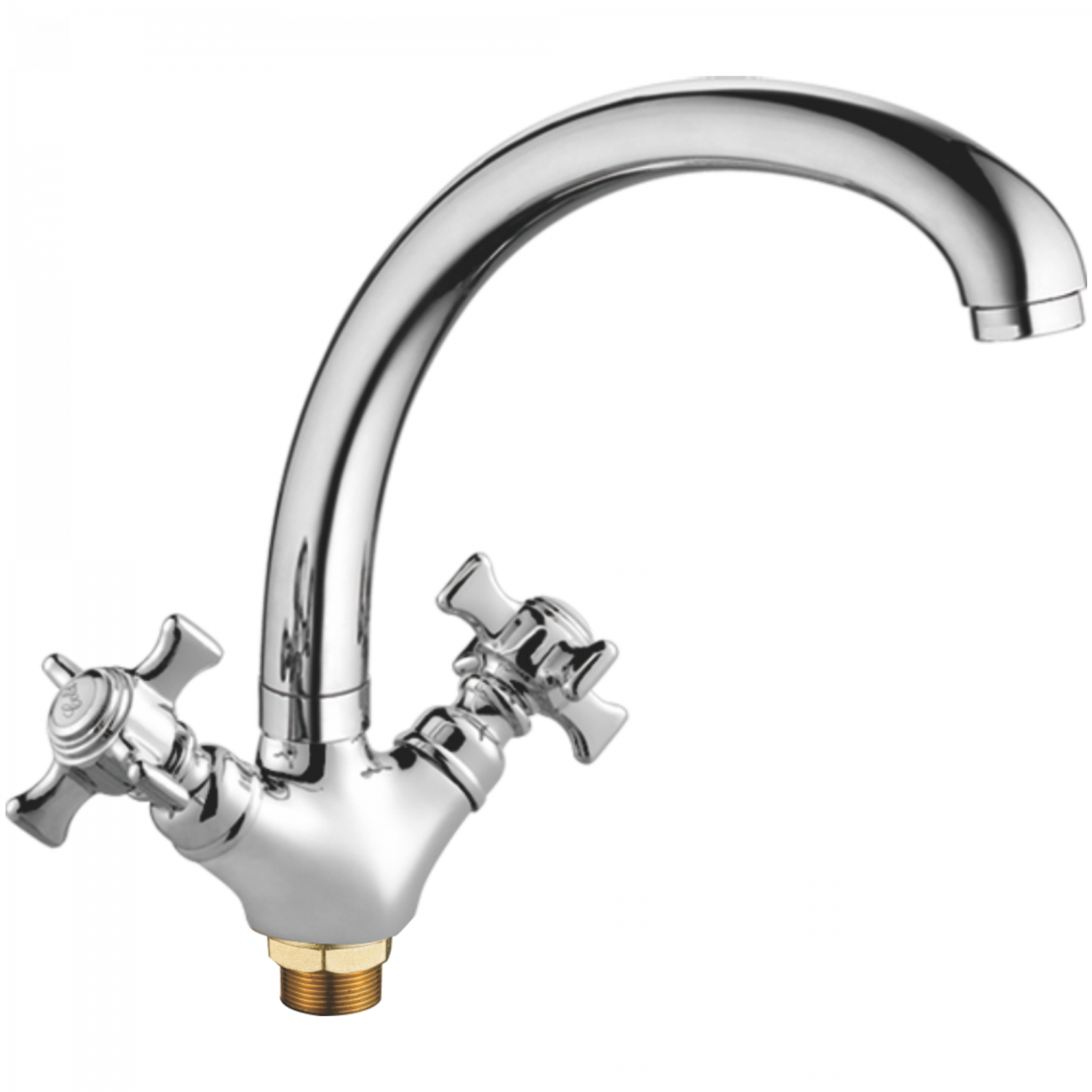 Смеситель для кухни Haiba HB 4824, хром