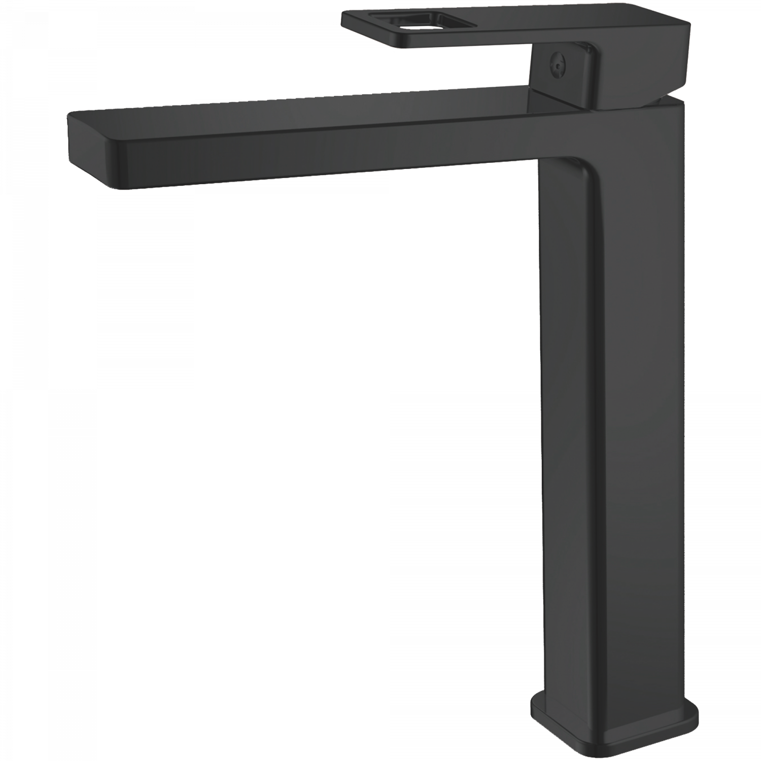 Смеситель для раковины, высокий, латунь, черный HB 11615-7