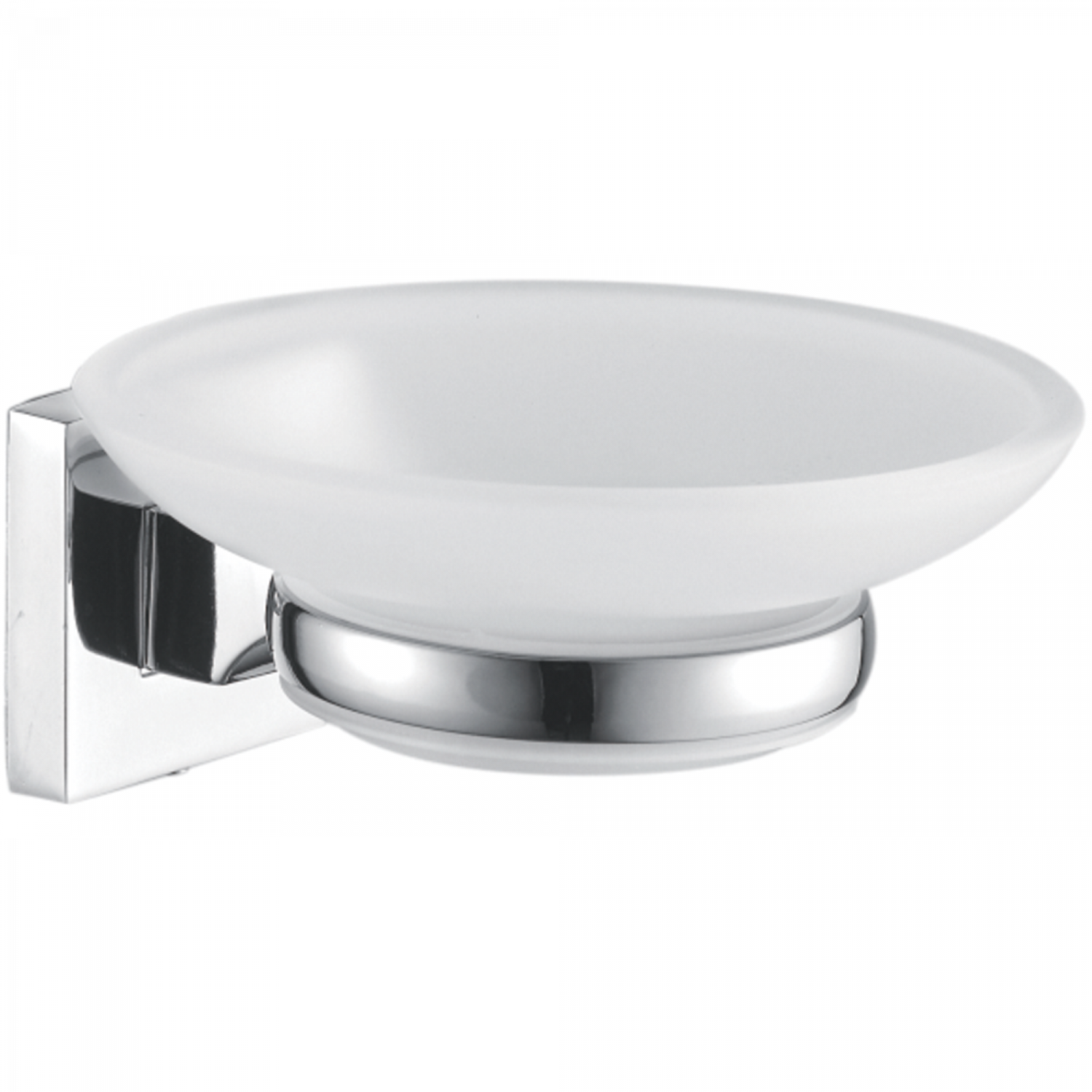 Мыльница стеклянная навесная Haiba HB 8602