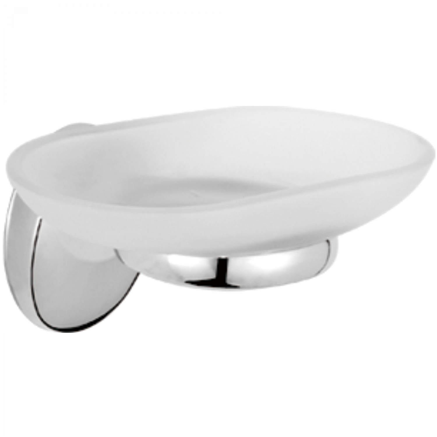 Мыльница стеклянная навесная Haiba HB 1602