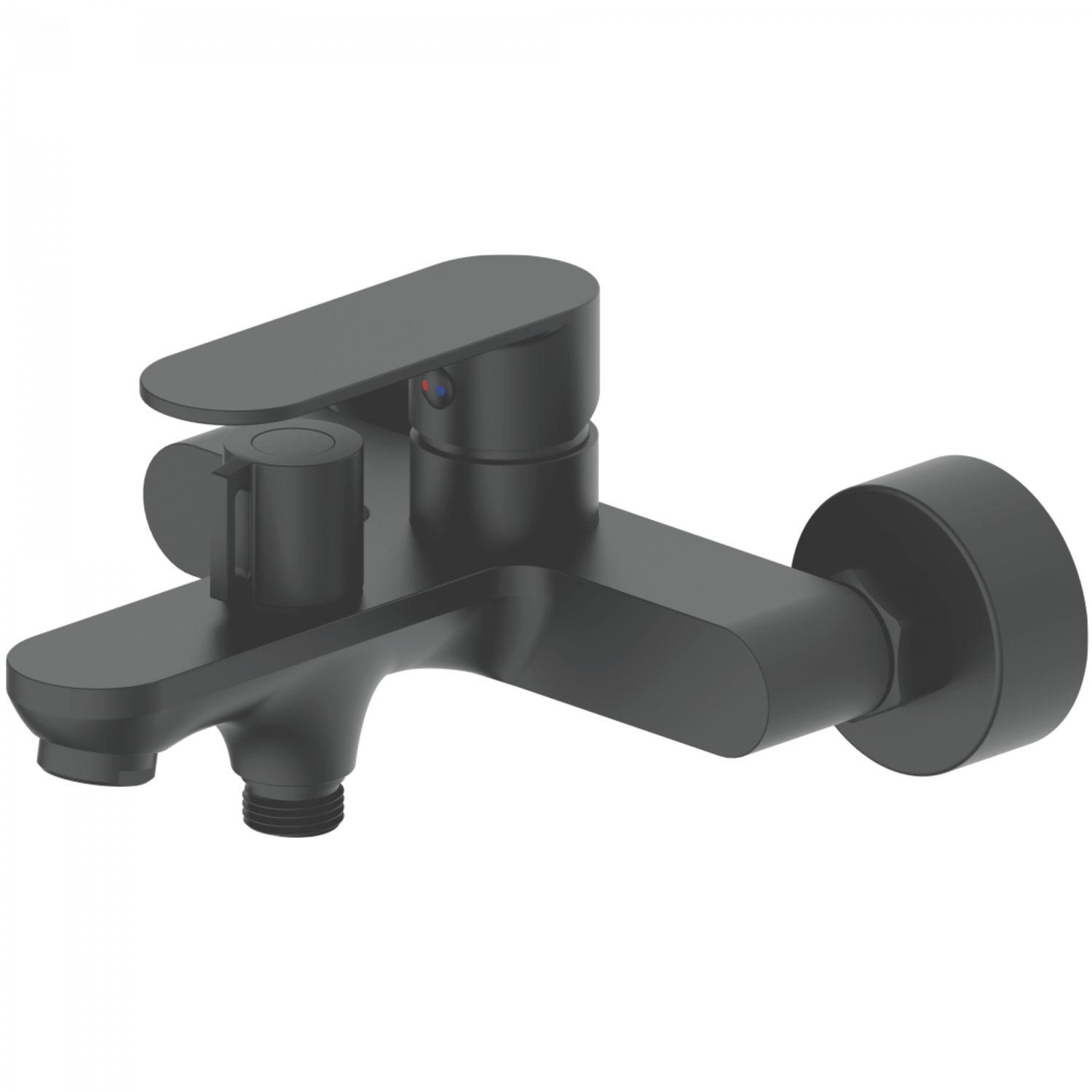 Смеситель для ванны Haiba HB 60590-7, черный