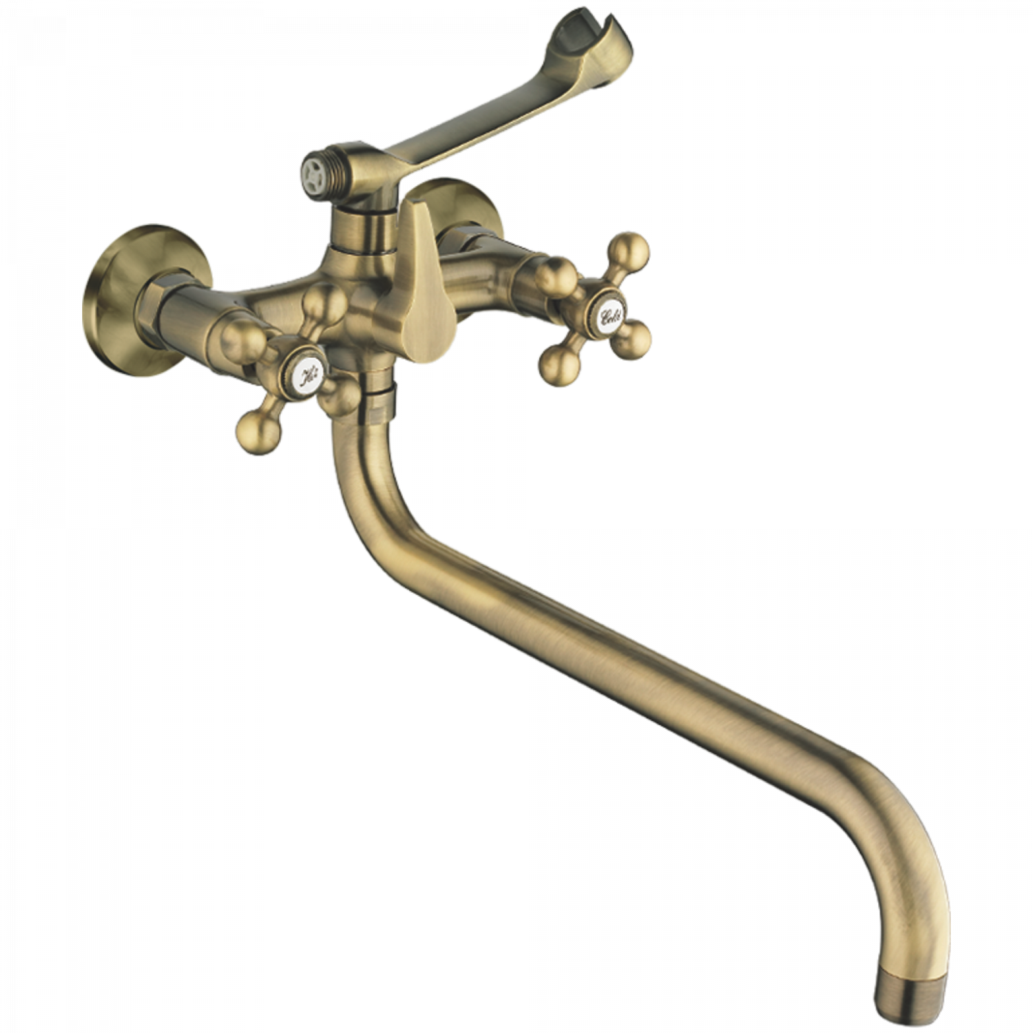 Смеситель для ванны Haiba HB 2619-4, бронза