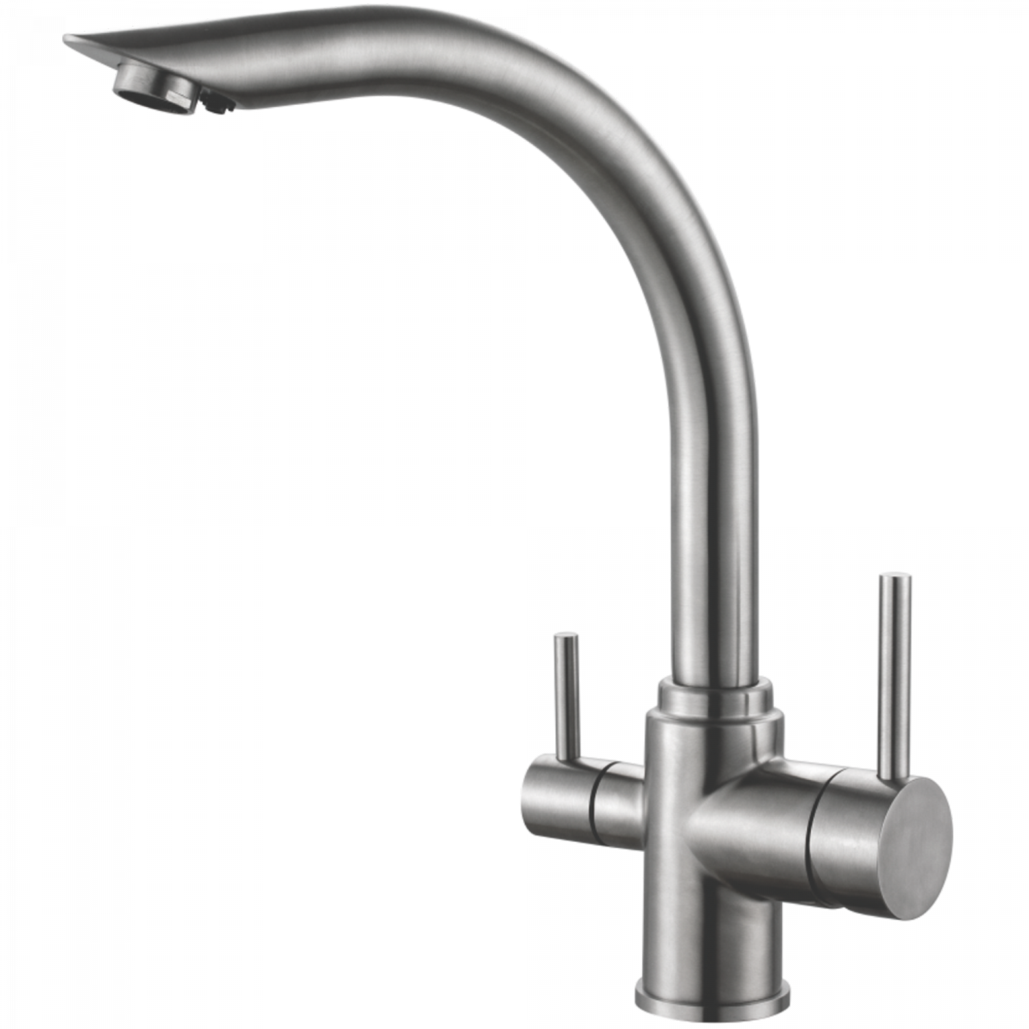 Смеситель для кухни Haiba HB 70304, сталь