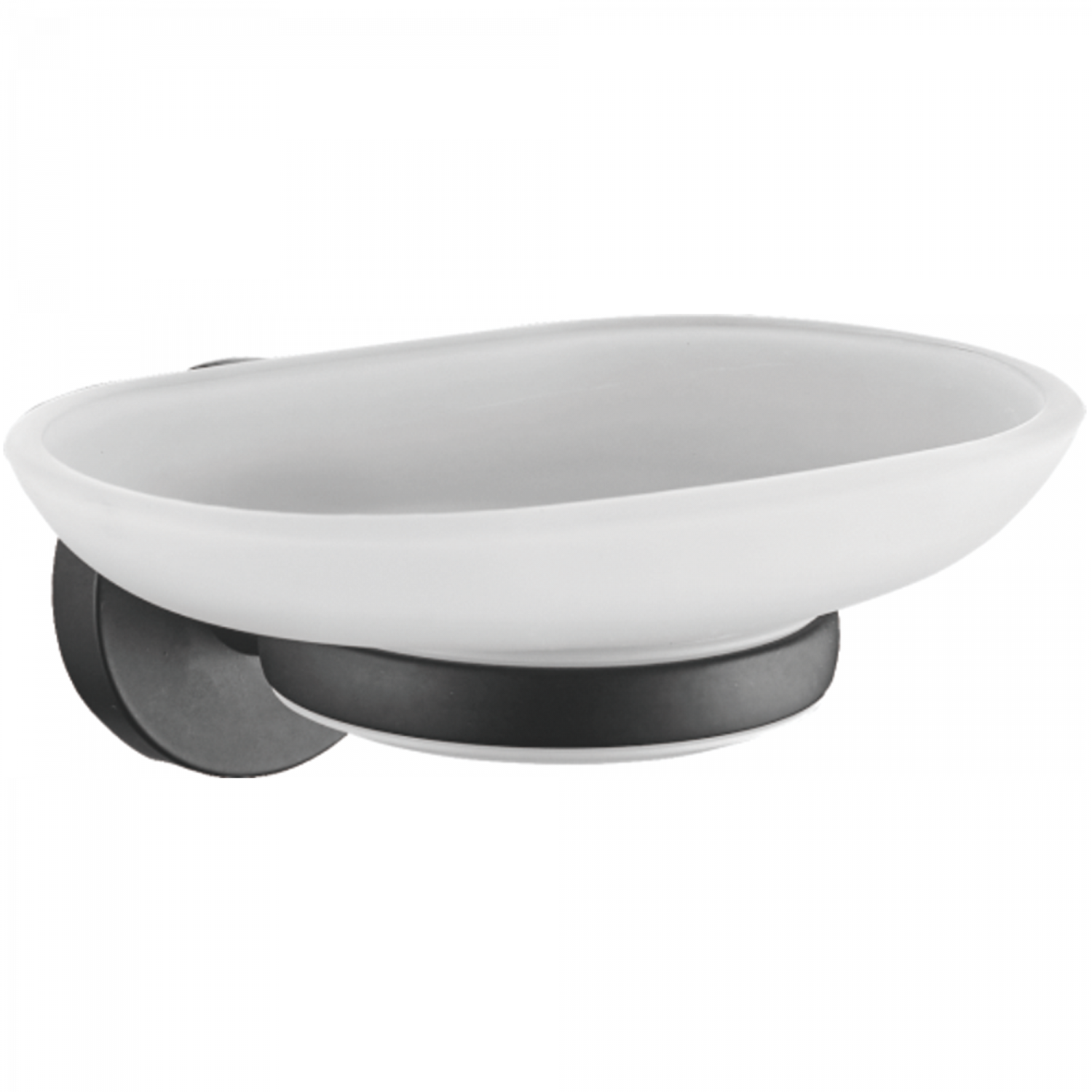 Мыльница стеклянная навесная Haiba HB 8702