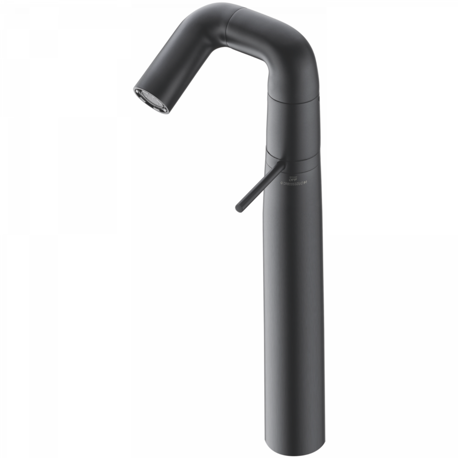 Смеситель для раковины, высокий, прогрессивный картридж, латунь, черный HB 11813-7