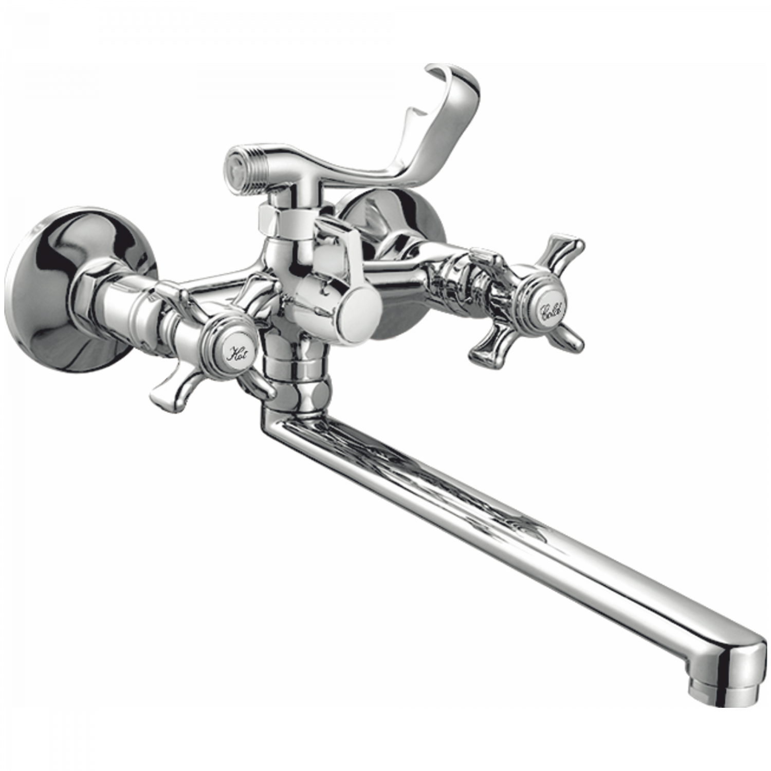 Смеситель для ванны Haiba HB 2124, хром