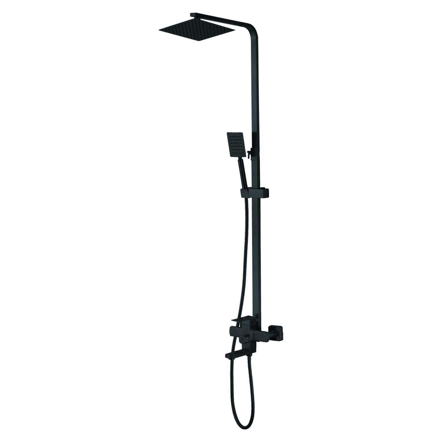 Душевая система, тропический душ, нержавеющая сталь, черный HB 23803-7