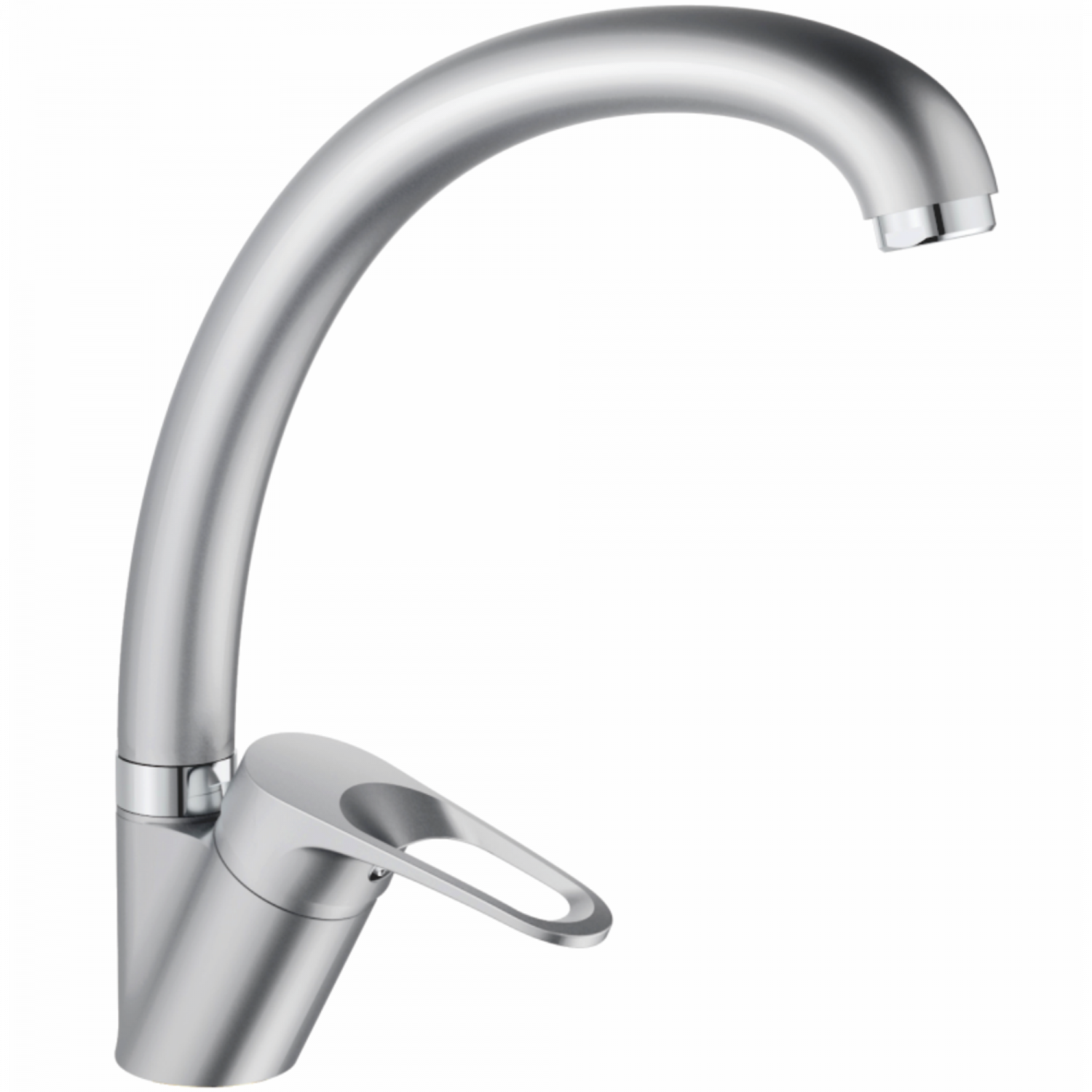 Смеситель для кухни Haiba HB 4113-1, серый