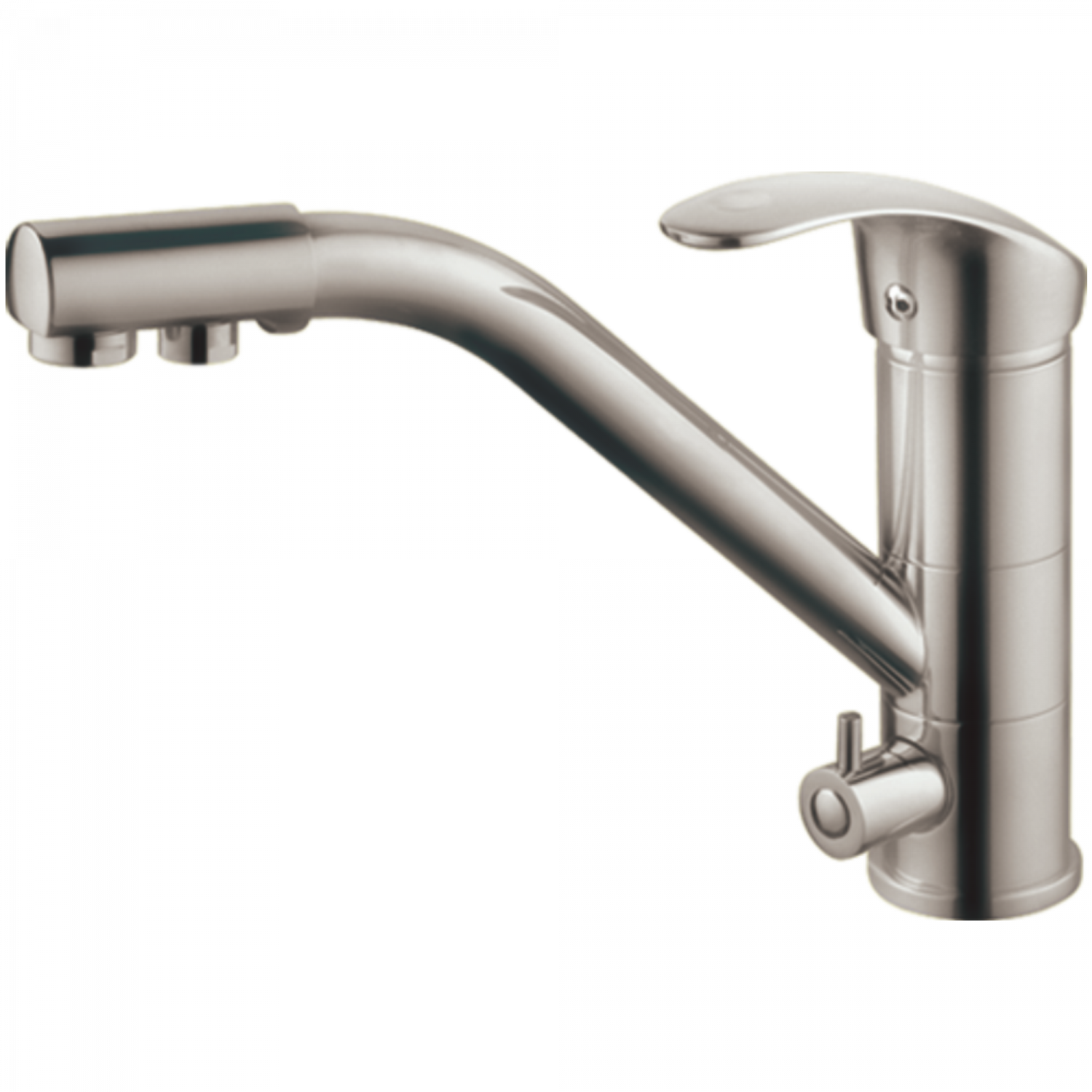 Смеситель для кухни Haiba HB 4321-5, сатин