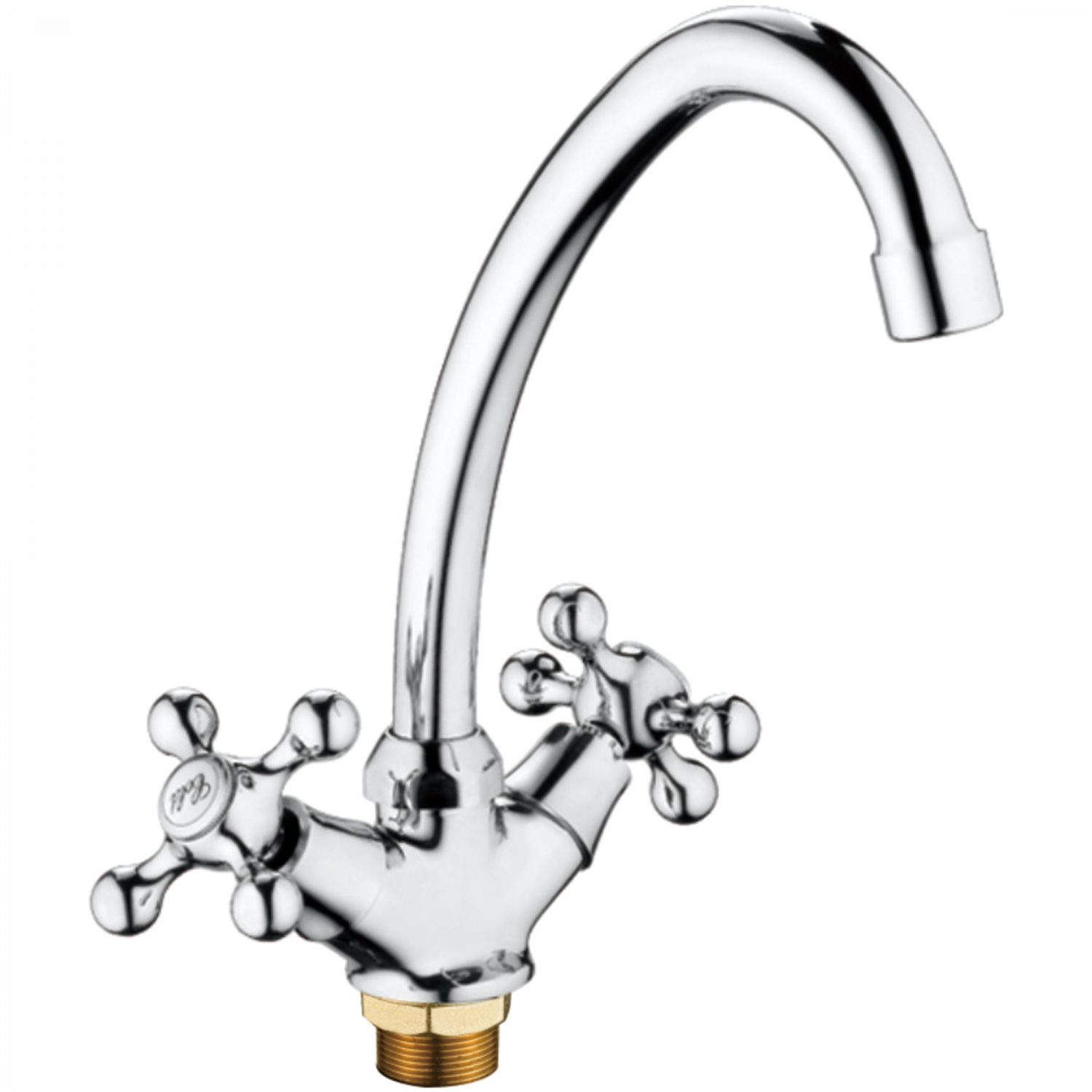 Смеситель для кухни Haiba HB 4908, хром