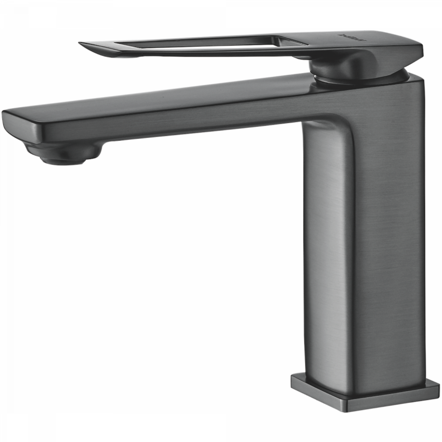 Смеситель для раковины, латунь, оружейная сталь HB 10817-3