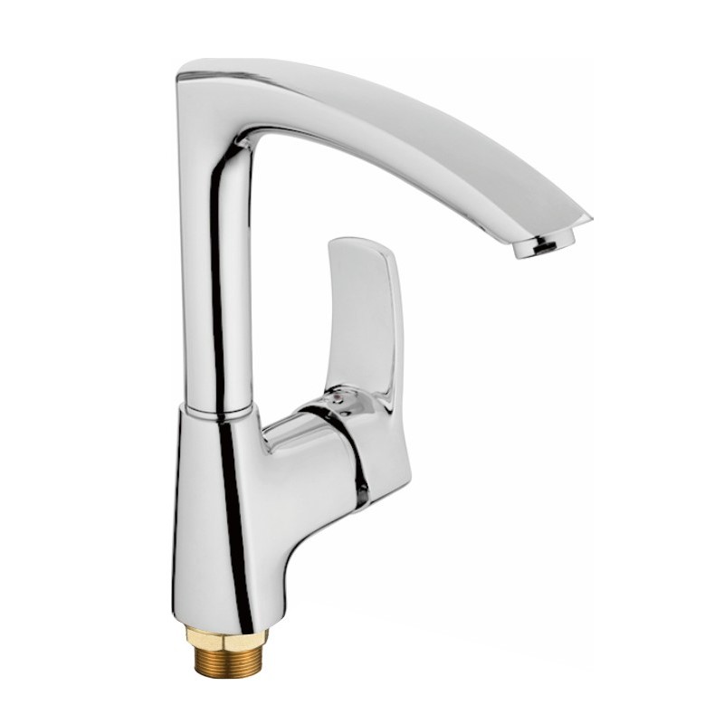 Смеситель для кухни Haiba HB 4070, хром