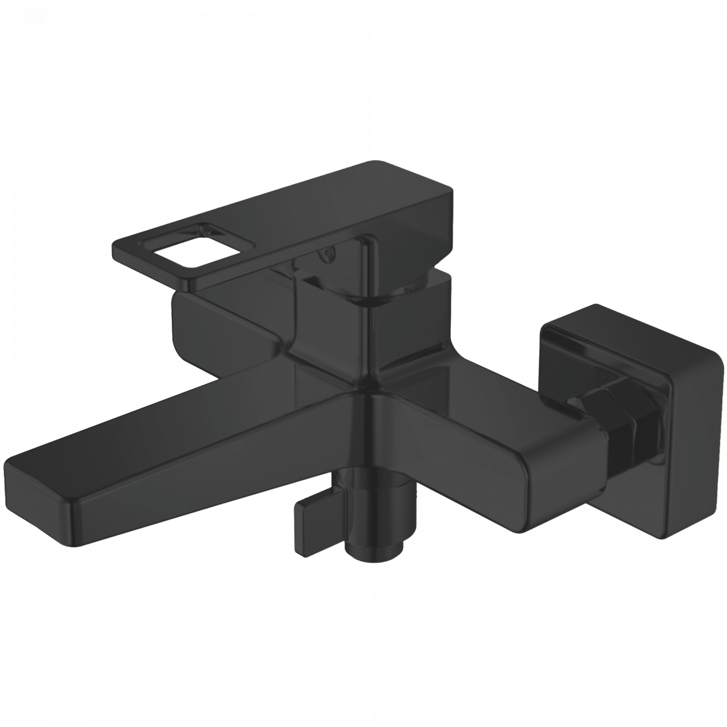 Смеситель для ванны Haiba HB 60615-7, черный