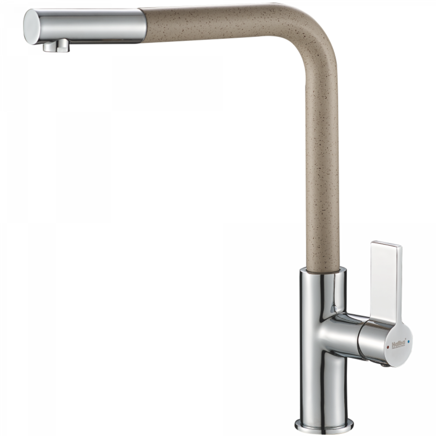 Смеситель для кухни Haiba HB 70501-14, бежевый