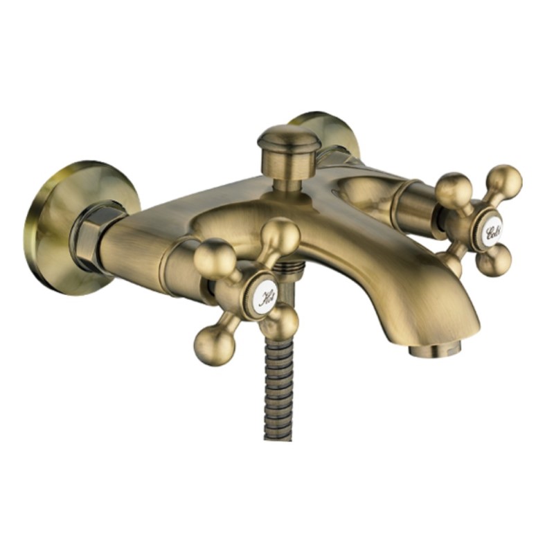 Смеситель для ванны Haiba HB 3119-4, бронза