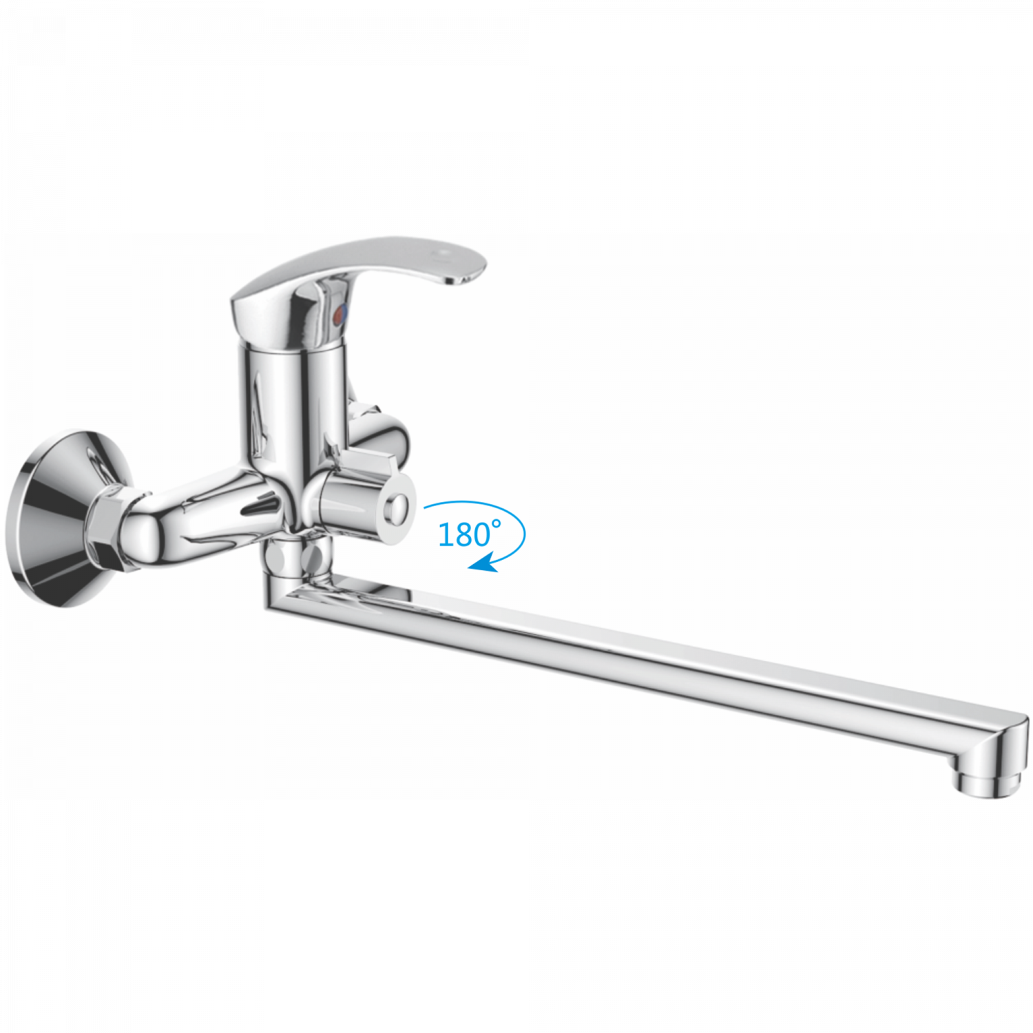 Смеситель для ванны Haiba HB 2236, хром