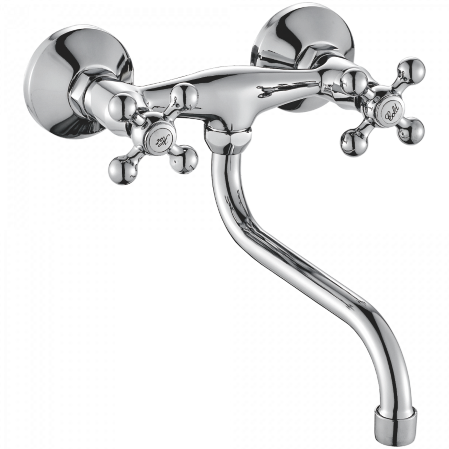 Смеситель для кухни Haiba HB 4319, хром