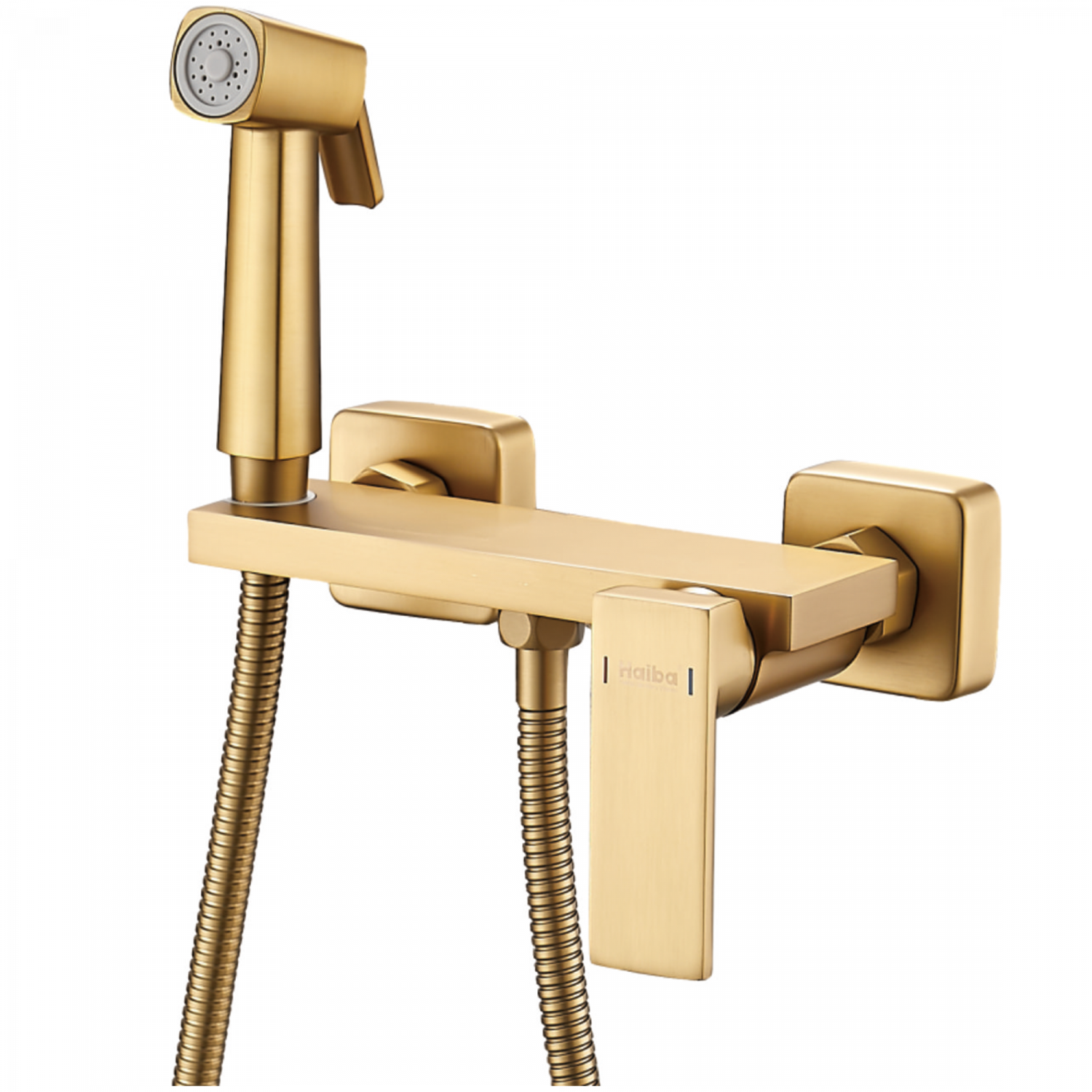 Смеситель с гигиеническим душем Haiba HB 5517-5