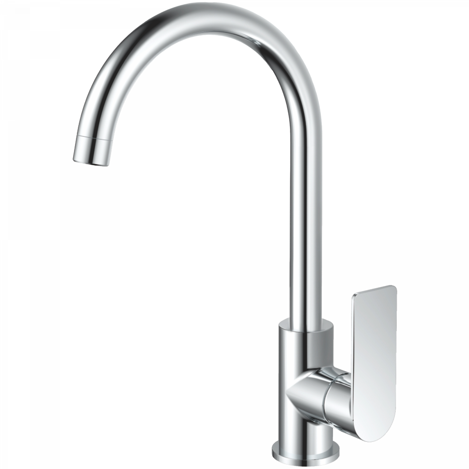 Смеситель для кухни Haiba HB 70617, хром