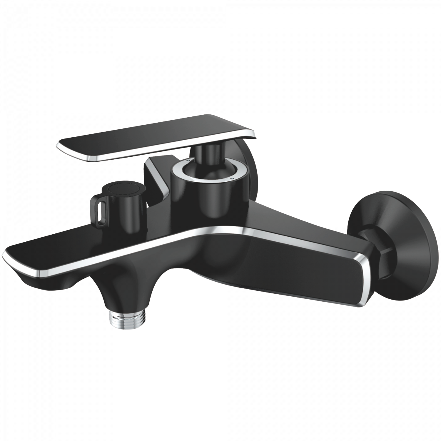 Смеситель для ванны Haiba HB 60548-7, черный