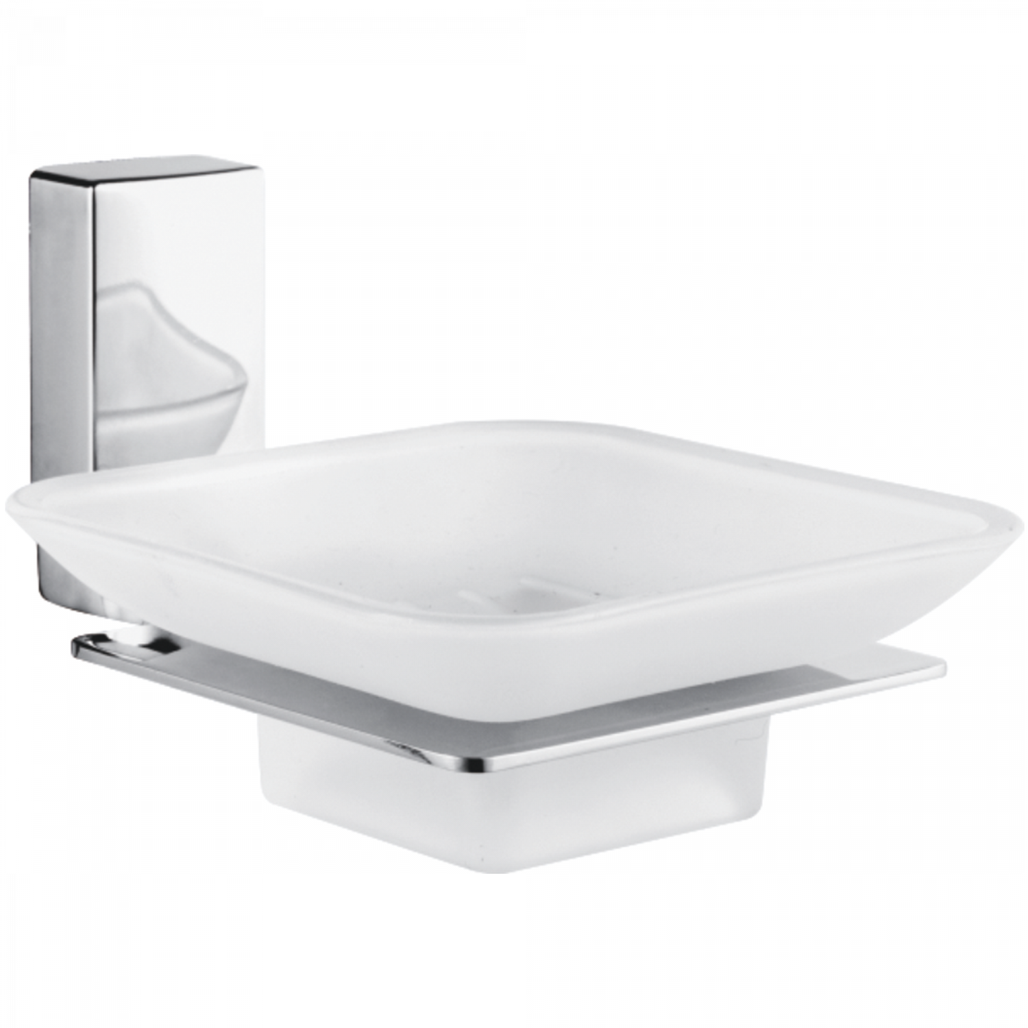 Мыльница стеклянная навесная Haiba HB 8802