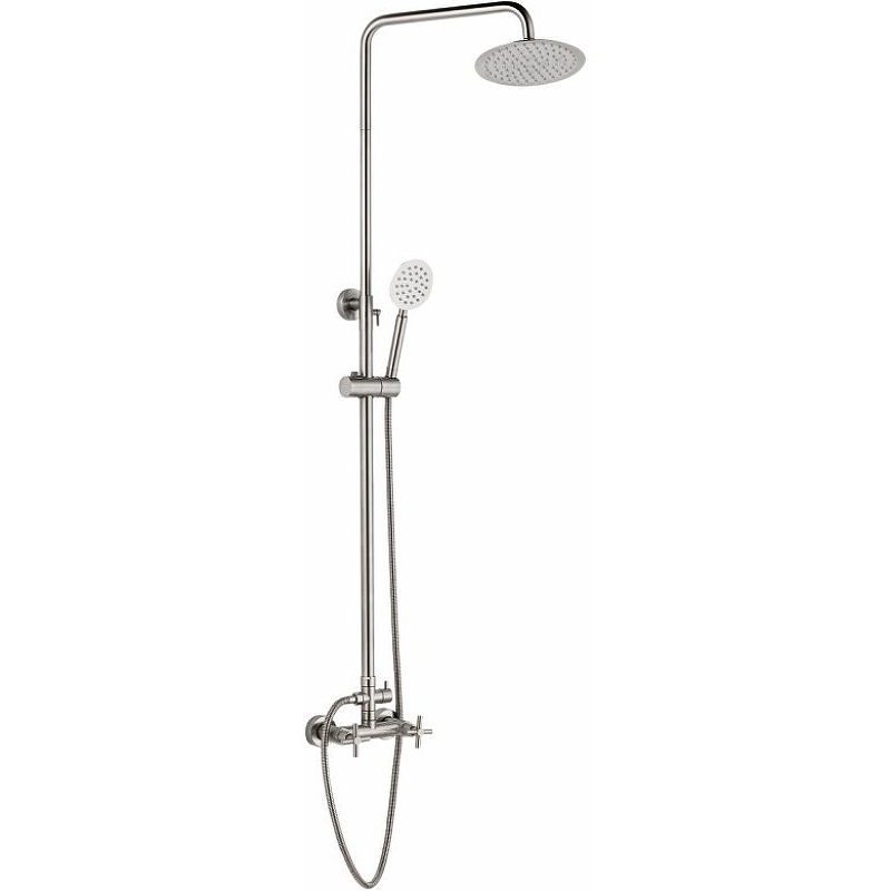 Душевая система, тропический душ, нержавеющая сталь, HB 24808