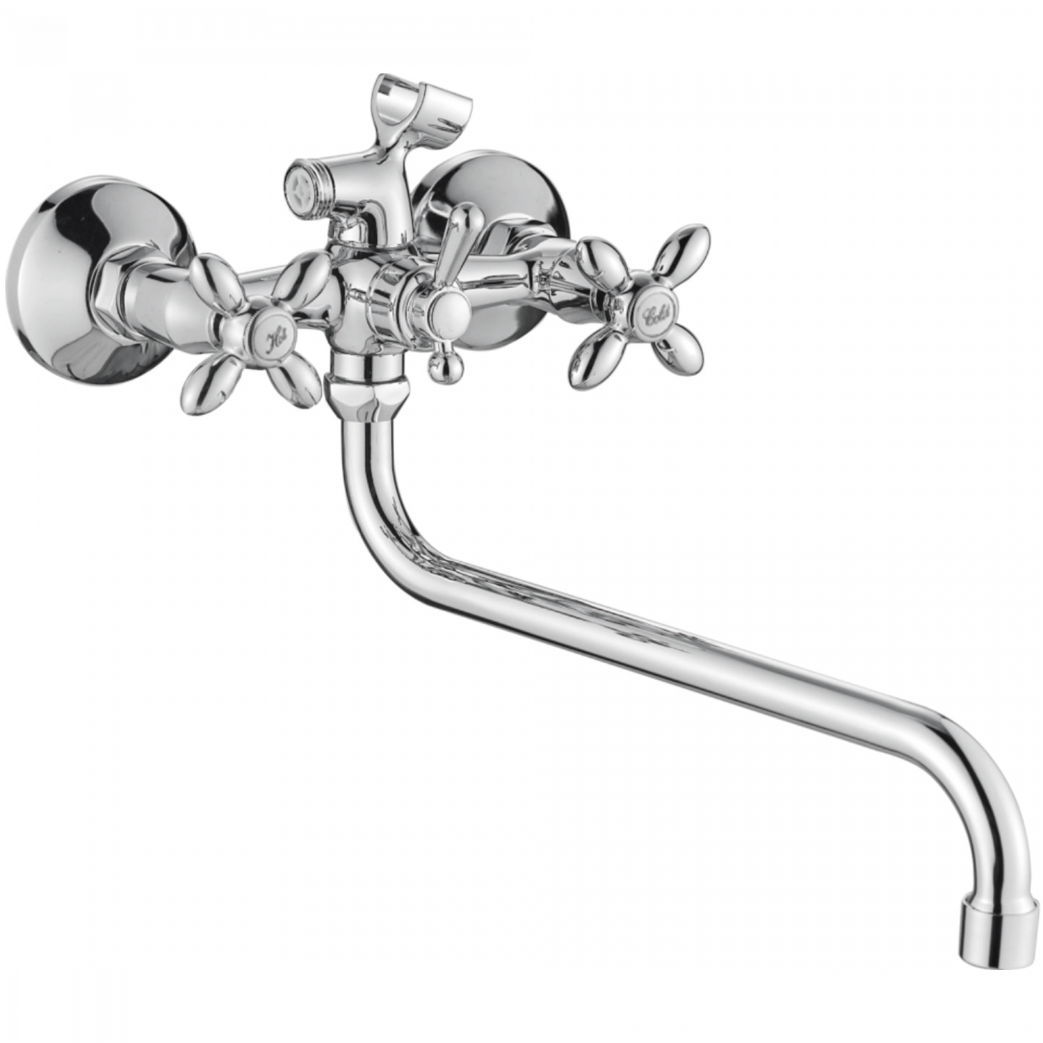 Смеситель для ванны Haiba HB 2227, хром