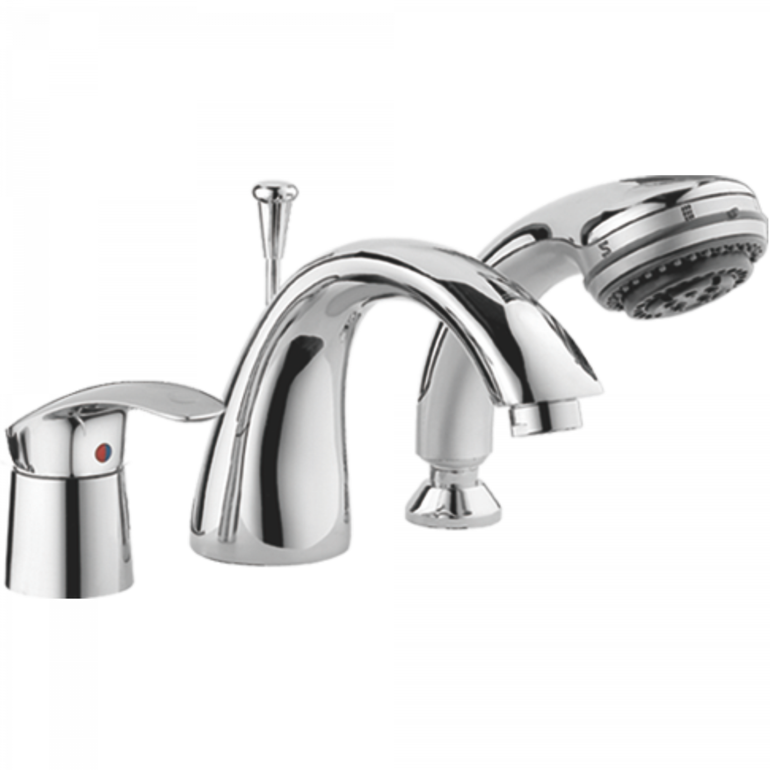 Смеситель на борт ванны Haiba HB 1121, хром