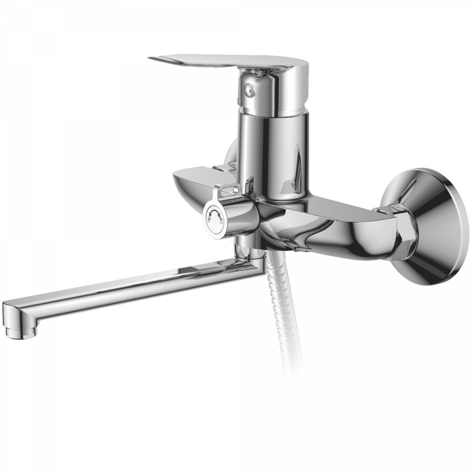 Смеситель для ванны Haiba HB 60506, хром