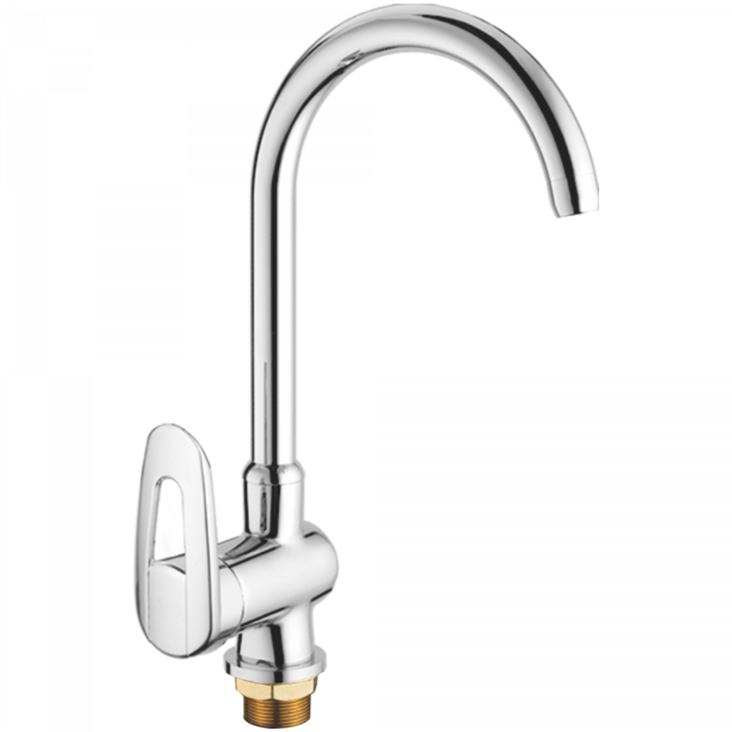 Смеситель для кухни Haiba HB 4007, хром