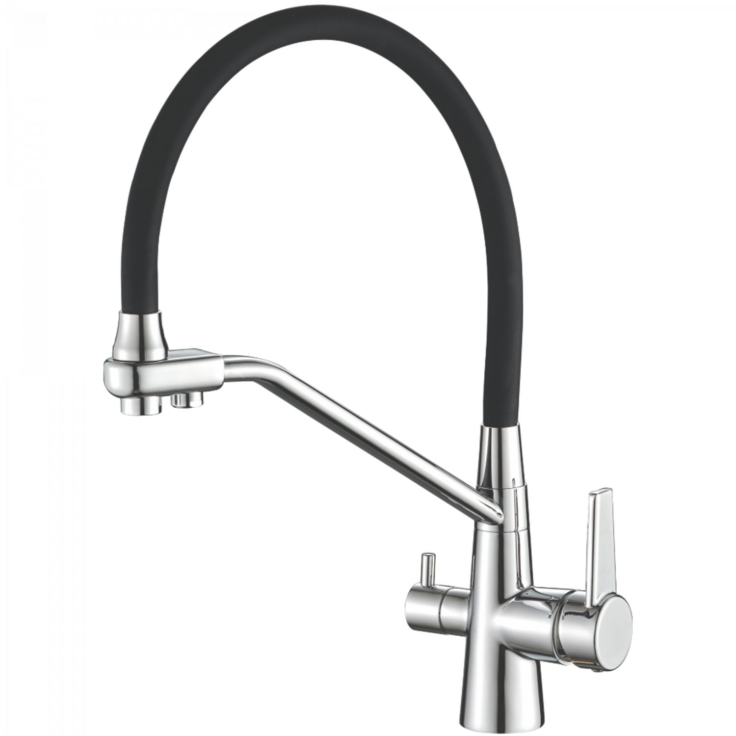 Смеситель для кухни Haiba HB 76855, хром