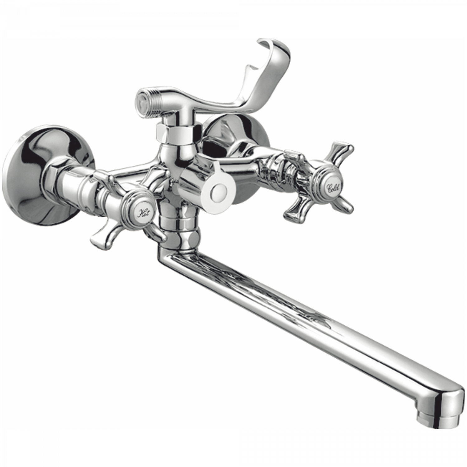 Смеситель для ванны Haiba HB 2224, хром