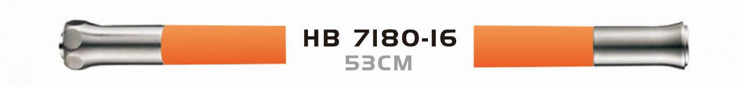 Силиконовый Гибкий излив (оранжевый) HB 7180-16