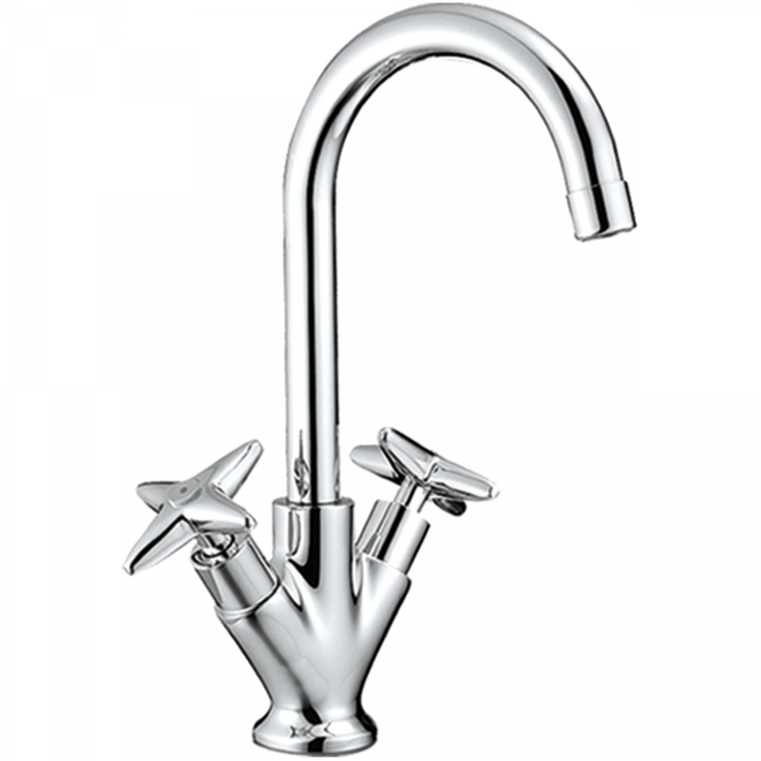 Смеситель для кухни Haiba HB 4099, хром