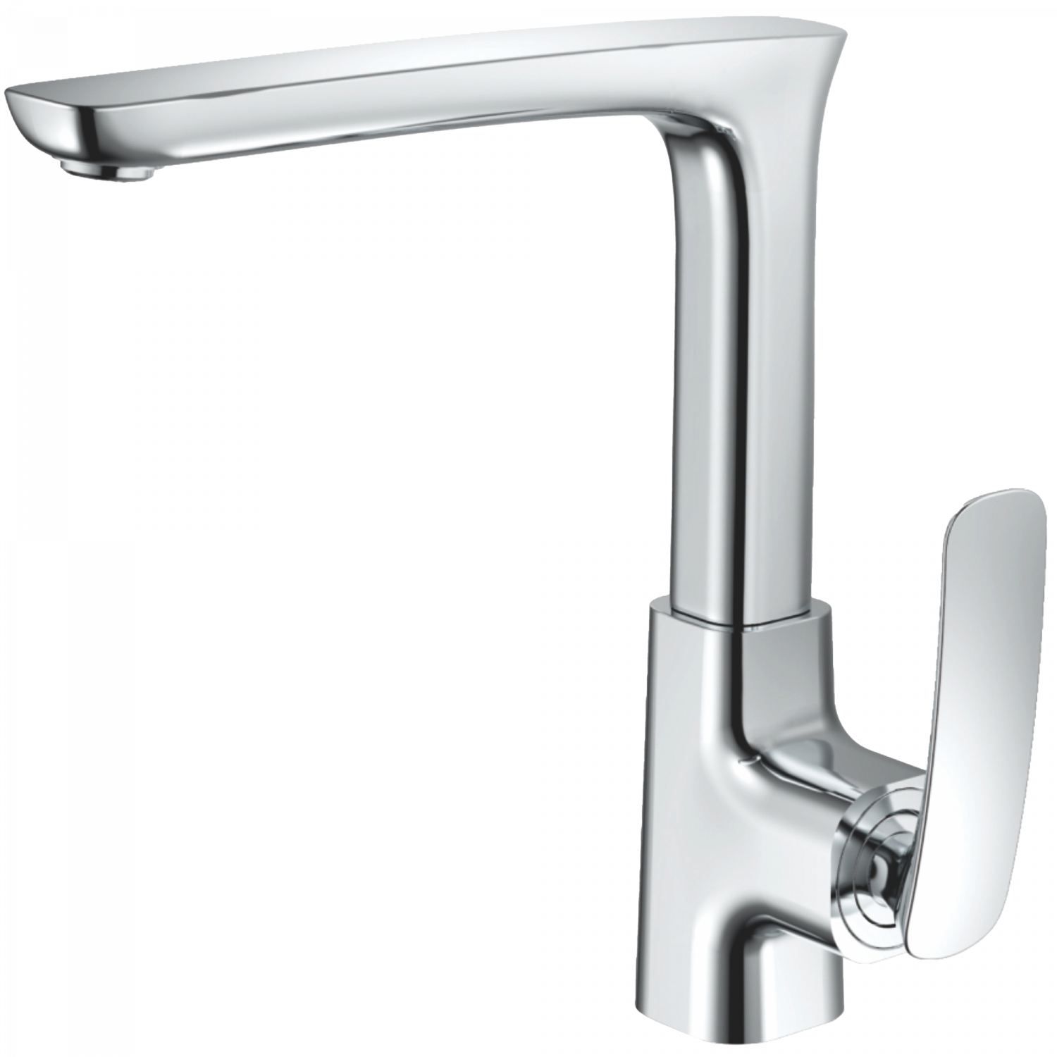 Смеситель для кухни Haiba HB 71616, хром