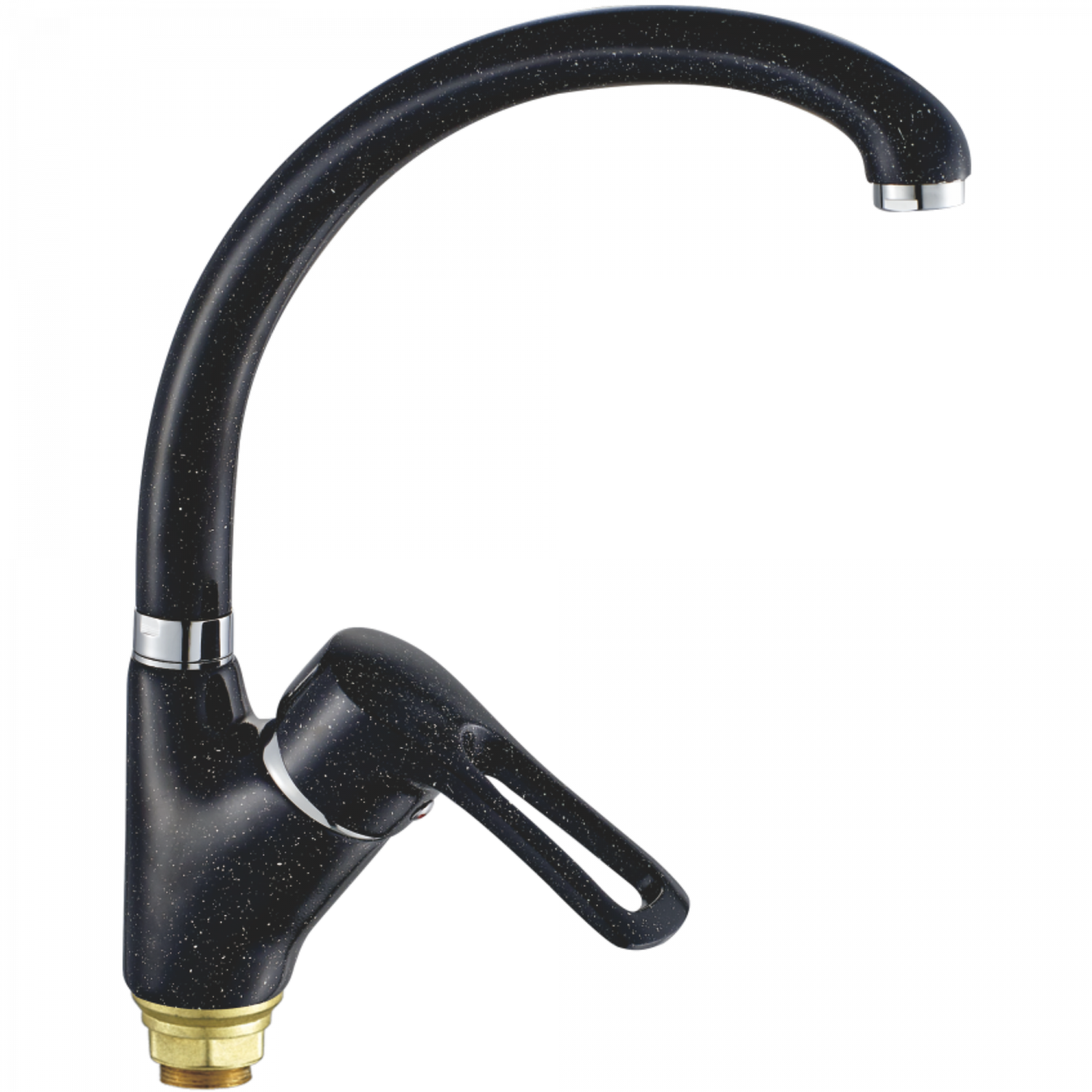 Смеситель для кухни Haiba HB 4166-7, черный