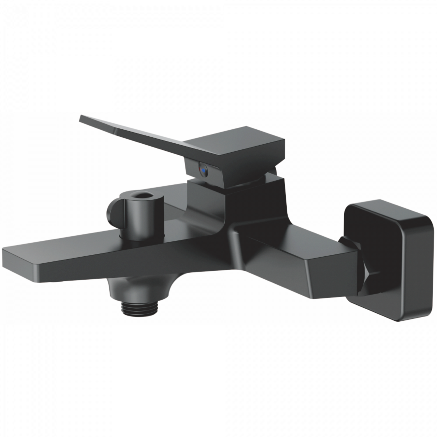 Смеситель для ванны, латунь, черный
Комплектация: лейка, шланг 1,5м, держатель для лейки HB 60818-7