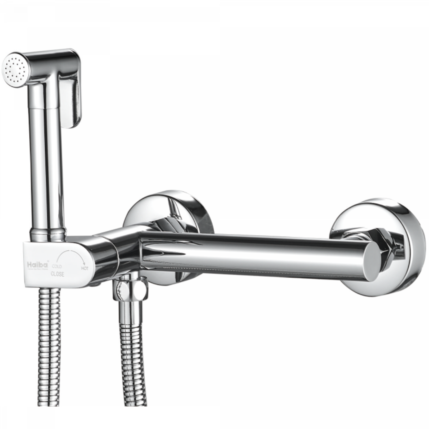 Гигиенический душ, латунь, хром
Комплектация: лейка, шланг 1,5м HB 5514